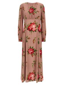Dolce & Gabbana Bouquet Rose Dress