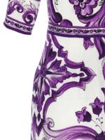 Dolce & Gabbana Maiolica Print Dress