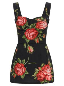 Dolce & Gabbana Bouquet Rose Top
