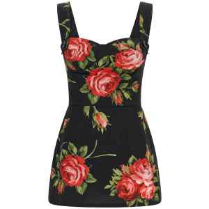Dolce & Gabbana Bouquet Rose Top