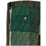 Fendi Patchwork Bermuda Shorts