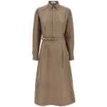 Fendi Chemisier Midi Dress