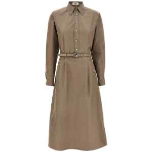 Fendi Chemisier Midi Dress
