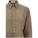 Fendi Chemisier Midi Dress