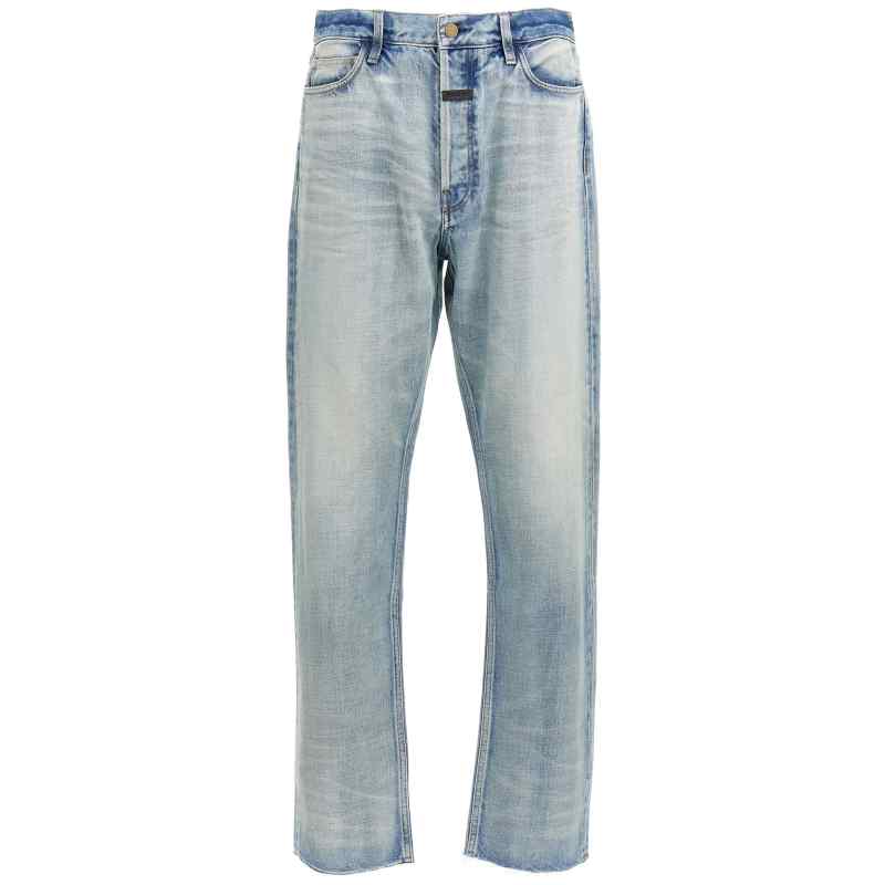 FG24FW402001DNMLIGHTINDIGO_01_M_2024-09-17T09-32-48.314Z-2 Fear Of God Straight 5 Pocket Jeans