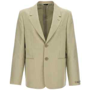 Fendi Single-breasted Wool Blazer