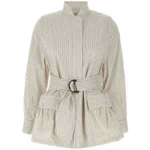Fendi Striped Blouson