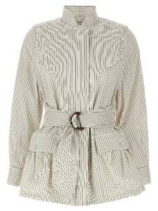 Fendi Striped Blouson