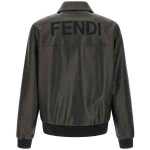 Fendi Leather Blouson