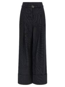 Fendi Pinstripe Wool Pants