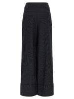 Fendi Pinstripe Wool Pants