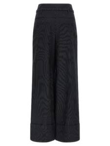 Fendi Pinstripe Wool Pants