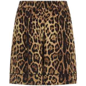 Dolce & Gabbana Leopard Shorts