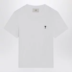Ami Paris White Ami De Coeur T-shirt