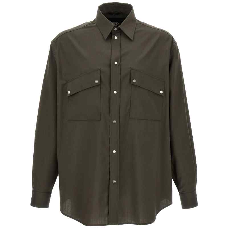 FW1319ASCHF03NT_01_M_2024-09-17T09-33-26.508Z-1 Fendi Wool Shirt