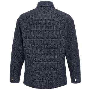 Fendi Overshirt Denim Ff