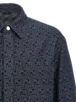 Fendi Overshirt Denim Ff