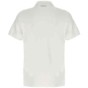Fendi Ff Metallic Logo Polo Shirt