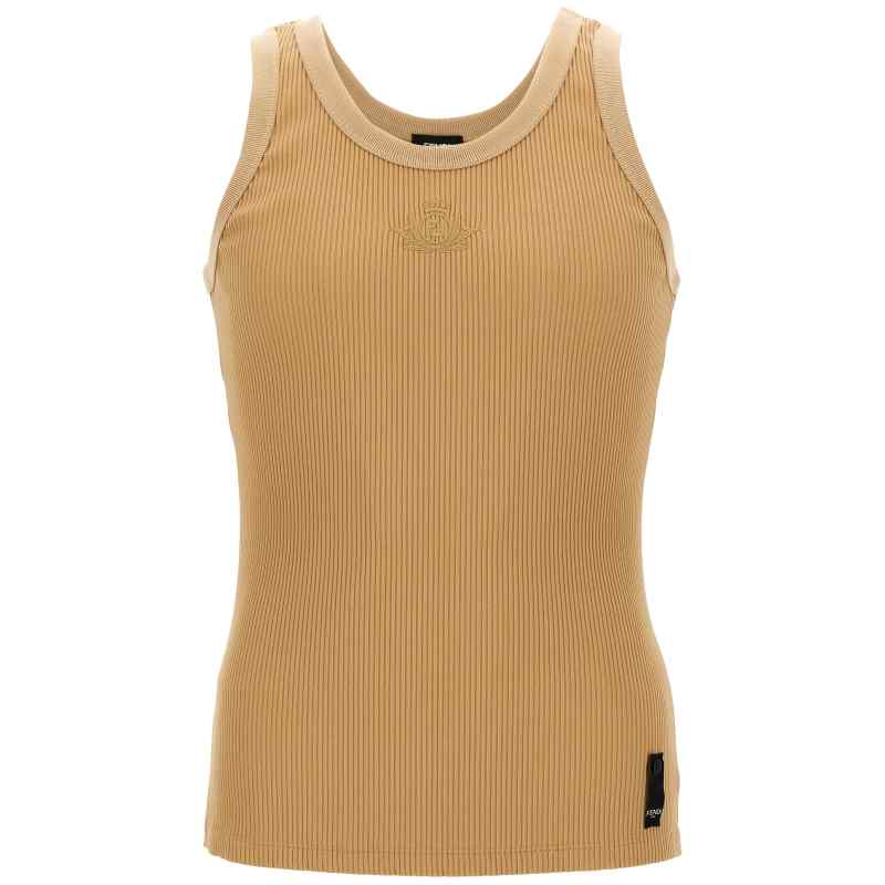 Fendi Crest Tank Top