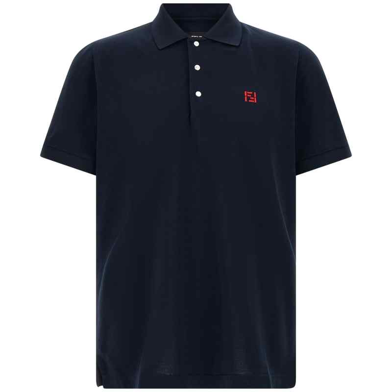 FY1309AY0IF0QB0_01_M_2026-04-08T08-54-55.514Z Fendi Ff Selleria Polo Shirt