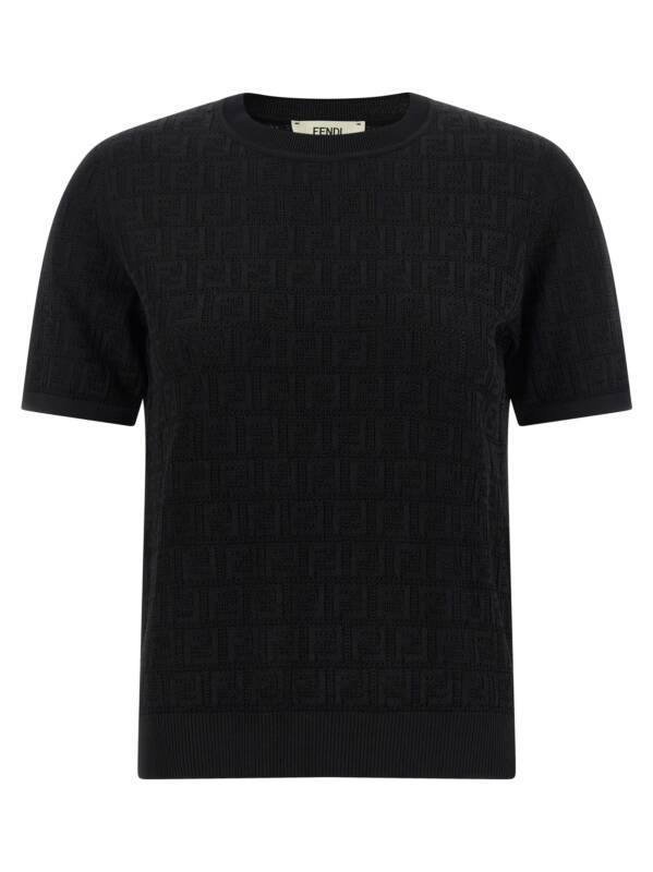 Fendi Ff Intarsia Sweater