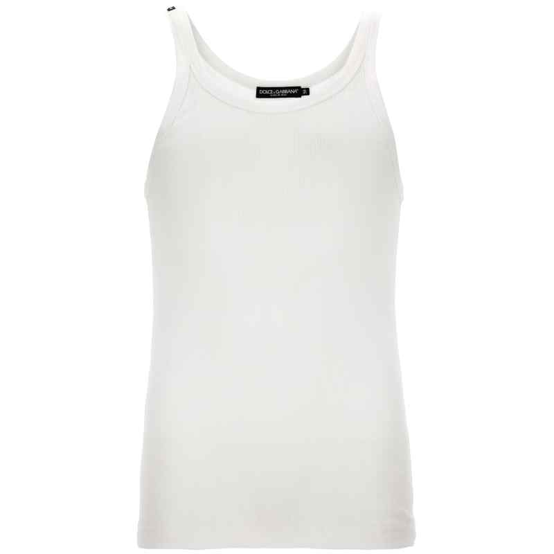 Dolce & Gabbana Ribbed Tank Top