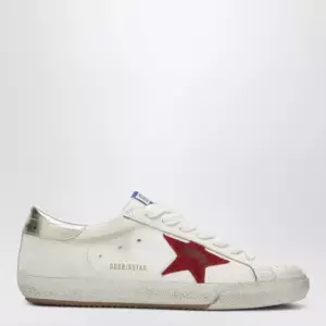 Golden Goose Super-Star sneakers white/red/platinum