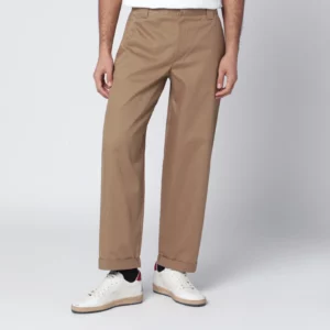 Golden Goose Beige cotton-blend trousers