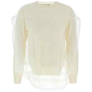 Comme Des Garcons Tulle Sweater