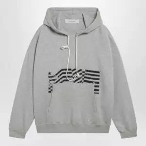 Golden Goose Journey sweatshirt with vintage-effect print in grey