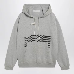 Golden Goose Journey sweatshirt with vintage-effect print in grey