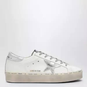 Golden Goose White/silver Hi-Star sneakers