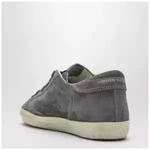 Golden Goose Super-star sneakers anthracite grey suede