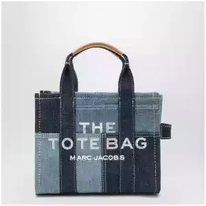 Marc Jacobs Small tote bag in patchwork denim