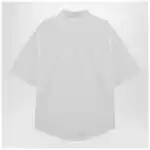 Ami Paris White Ami De Coeur boxy shirt