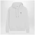 Ami Paris White Ami De Coeur hooded sweatshirt