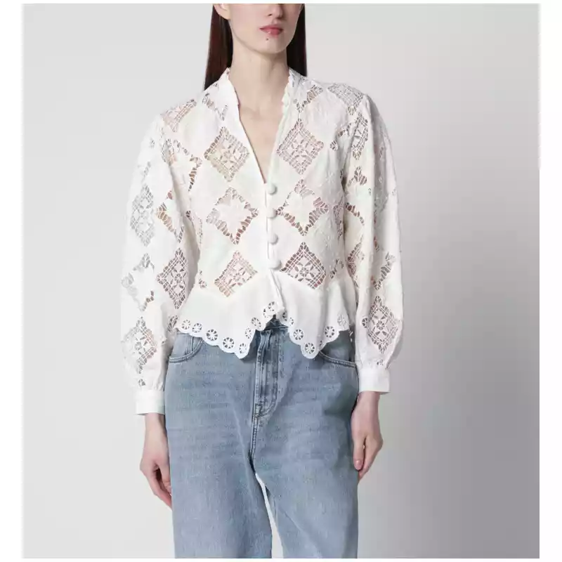 HT0856FAD2J01I_S_ISAMA-20WH.a ISABEL MARANT Nina cotton and linen blouse in white