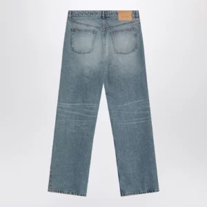 Ami Paris Blue washed-effect jeans