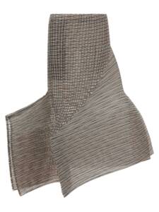 Issey Miyake Generic Stripes (machine Pleats) Skirt