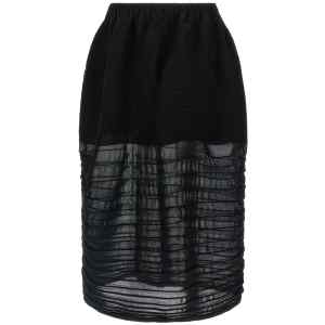 Issey Miyake Moving Knit Skirt