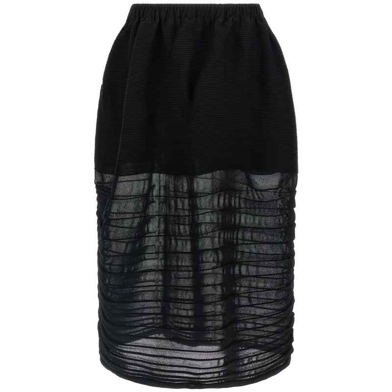 Issey Miyake Moving Knit Skirt