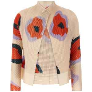 Issey Miyake Verve Pleats Top Cardigan