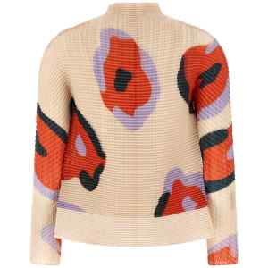 Issey Miyake Verve Pleats Top Cardigan