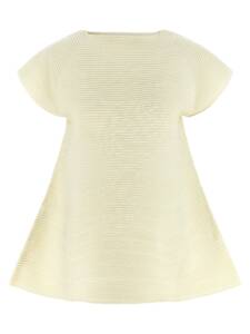 Issey Miyake Corrugated Knit Dress