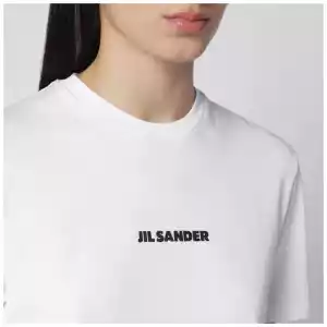Jil Sander White T-shirt with logo print