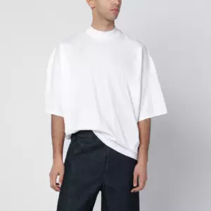 Jil Sander White oversized cotton T-shirt