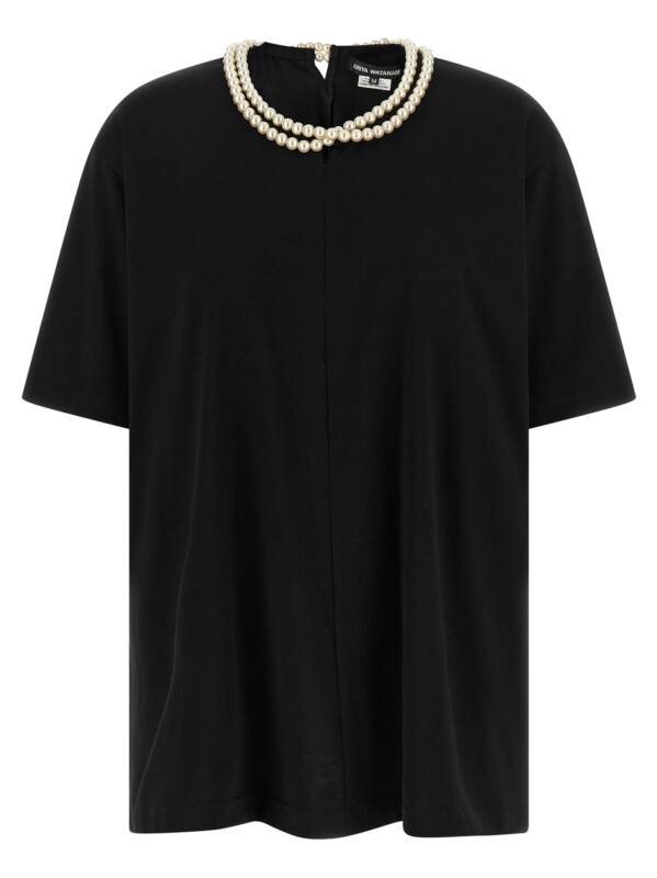 Junya Watanabe Pearl Necklace T-shirt