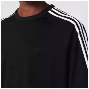 adidas Y-3 Black T-shirt in wool and nylon blend