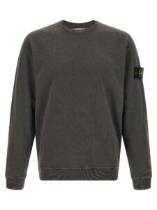 Stone Island Brushed Cotton Sweatshirt