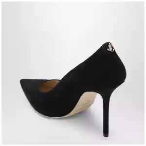 Jimmy Choo Love 100 pumps in black suede